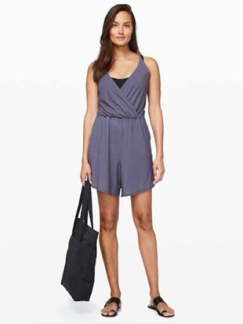 LULULEMON Monday Best Lightweight Cozy Romper Onesie Moonwalk 2